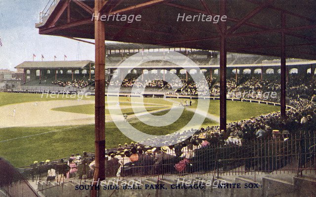 South Side Ball Park, Chicago, Illinois, USA, 1915. Artist: Unknown