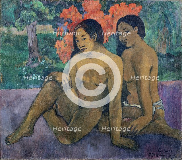 Et l'or de leur corps (Et l'or de leur corps). Artist: Gauguin, Paul Eugéne Henri (1848-1903)