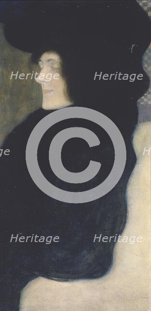 Pale Face, 1903. Creator: Klimt, Gustav (1862-1918).