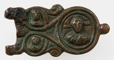 Belt Plate of Buckle, Langobardic, 6th century. Creator: Unknown.