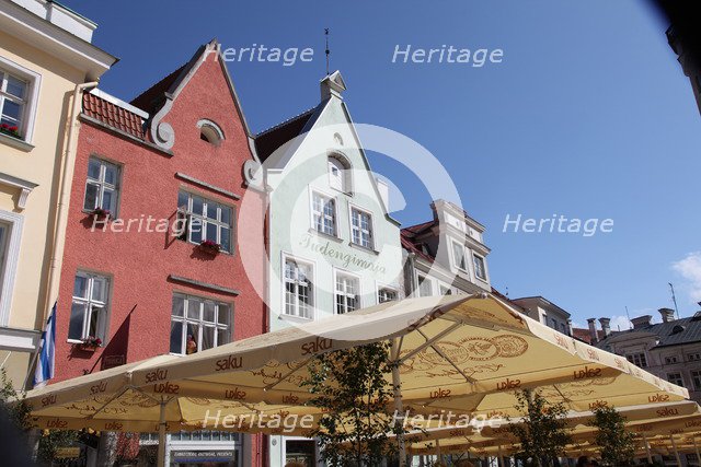 Town Hall Square, Tallin, Estonia, 2011. Artist: Sheldon Marshall