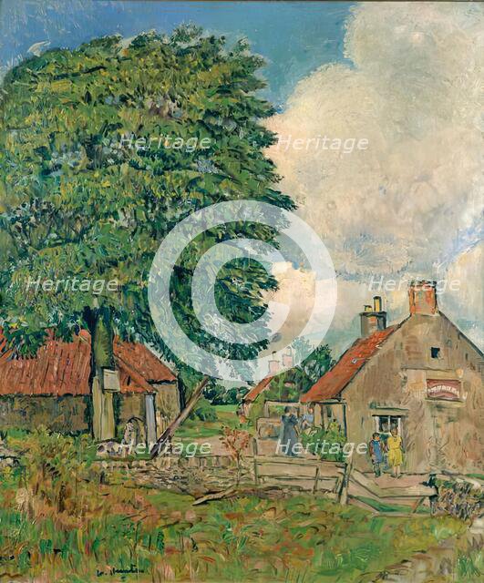 Village in Fife, c1924. Creator: George Leslie Hunter.