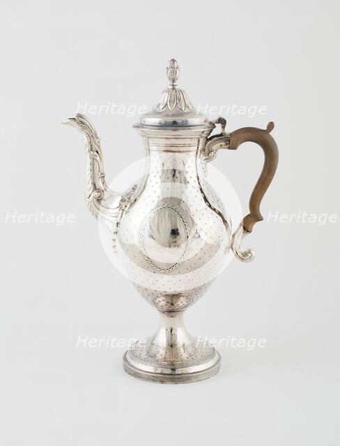 Coffee Pot, London, 1789/90. Creator: Charles Hougham.
