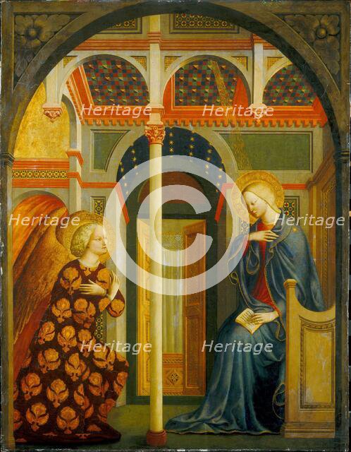 The Annunciation, c. 1423/1424. Creator: Masolino da Panicale.