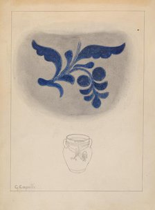 Jar, c. 1937. Creator: Giacinto Capelli.