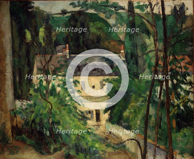 Landscape near Pontoise (Paysage, environs de Pontoise), c. 1875.