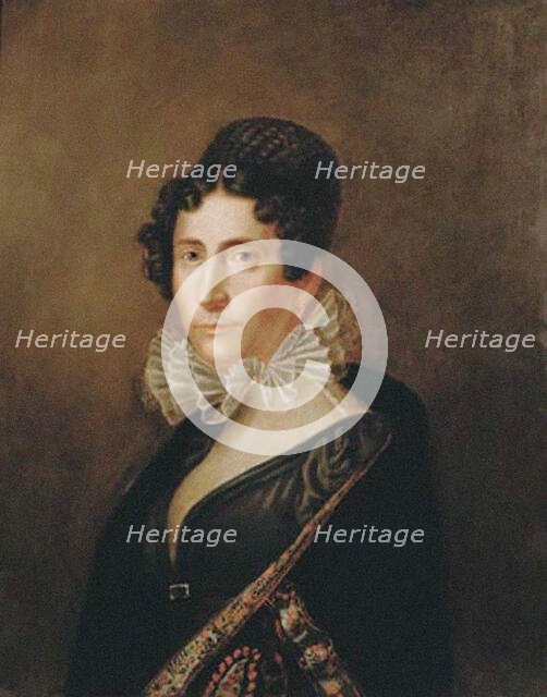 Portrait of Nannette Streicher (1769-1833), née Stein. Creator: Anonymous.