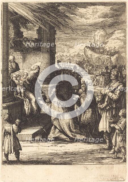 The Adoration of the Magi, 1623/1628. Creator: Jacques Callot.