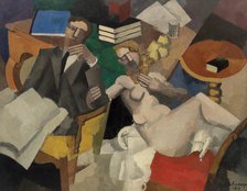 Married Life (La Vie conjugale), 1913. Creator: La Fresnaye, Roger de (1885-1925).