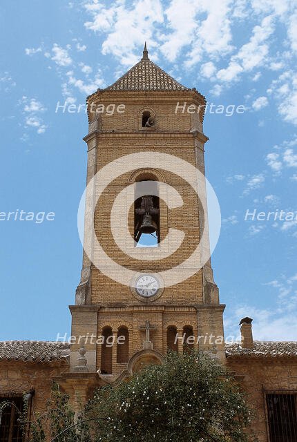 Tower of the Sanctuary of Santa Eulalia, Murcia, Spain, 2008. Creator: LTL.
