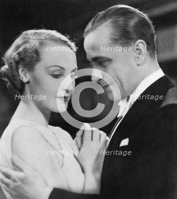 Brigitte Helm and Karl Ludwig Diehl, German film actors, 1930s. Artist: Unknown