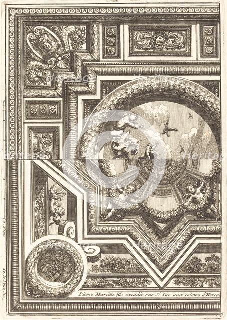 Quarts de plafons. Creator: Jean Lepautre.