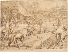 Spring, 1565. Artist: Bruegel (Brueghel), Pieter, the Elder (ca 1525-1569)