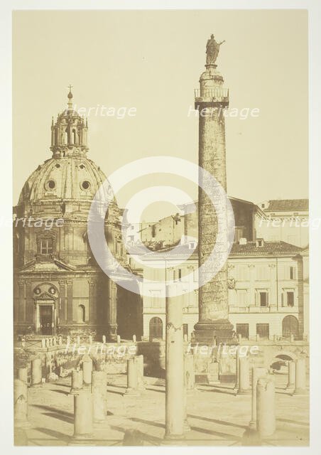 Untitled (Trajan's Column), c. 1857. Creator: Robert MacPherson.