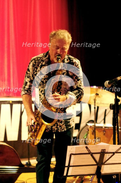 Tim Garland, Jason Rebello – Tim Garland Duo, Battle Jazz Festival, Battle, East Sussex, July 2023. Creator: Brian O'Connor.