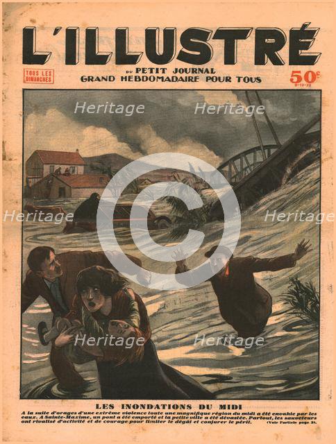 Flooding in southern France, 1932. Creator: Unknown.