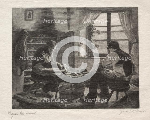 The Cobblers, 1887. Creator: John Parker Davis (American, 1832-1910).