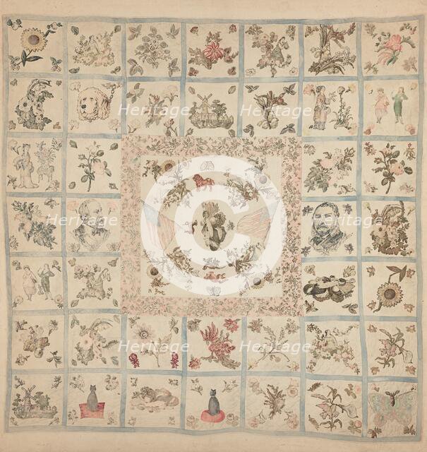 Quilt, 1935/1942. Creator: Unknown.