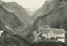 The Valley and Hotel, Stalheim, Norway, 1895.  Creator: Poulton & Co.