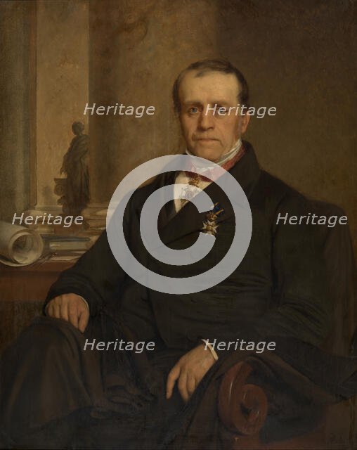 The Architect Tieleman Franciscus Suys, 1860. Creator: Alexandre Nestor Nicolas Robert.