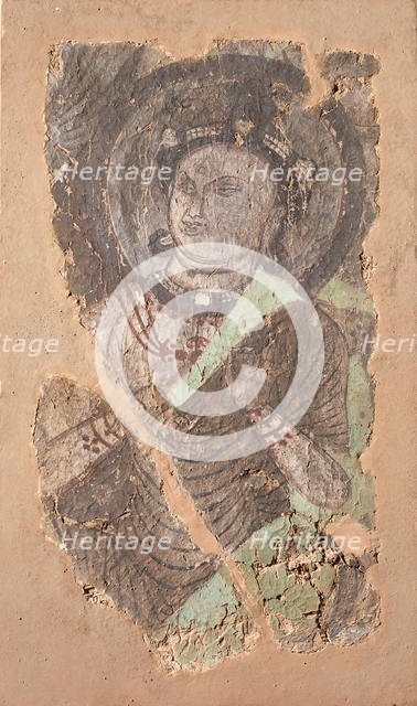 Seated Bodhisattva, ca. 6th-7th century. Creator: Unknown.