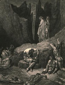 "Wherefore doth fasten yet thy sight below amongst the maim'd and miserable shades?"', c1890.  Creator: Gustave Doré.