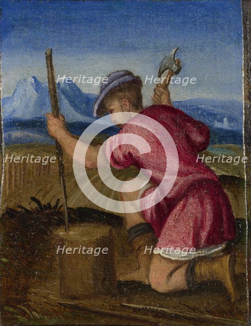 The Labours of the Months: February, c. 1580. Artist: Italian master  