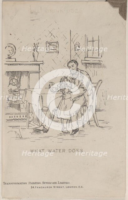 Trade Card for Transformation Printing Syndicate Limited, 19th century. Creator: Anon.