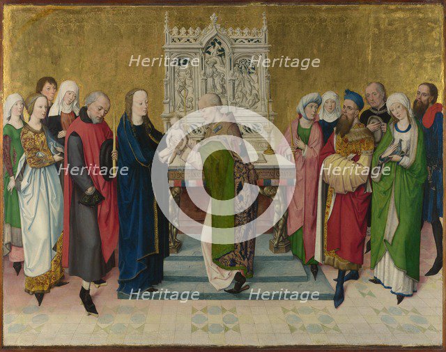 The Presentation in the Temple, ca 1470. Artist: Master of the Life of the Virgin (active 1463-1490)