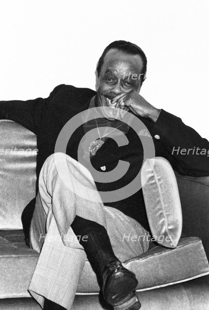 Buddy Tate, London, February 1983.   Artist: Brian O'Connor.