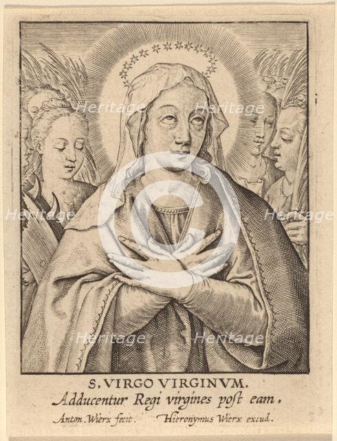 S. Virgo Virginum. Creator: Antonius Wierix.