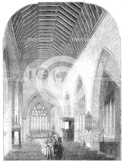 St. Mary's Collegiate and Parish Church, Youghal, Ireland, 1862. Creator: Unknown.