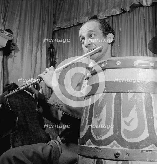 Portrait of Ismael Morales, Glen Island Casino, New York, N.Y., ca. July 1947. Creator: William Paul Gottlieb.