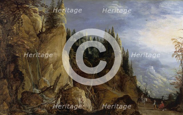 Mountain Landscape, 1620s. Creator: Joos de Momper, the younger.