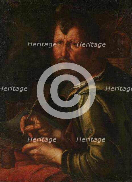 The Evangelist Saint Luke, 1610-1615. Creator: Joachim Anthonisz Wtewael.