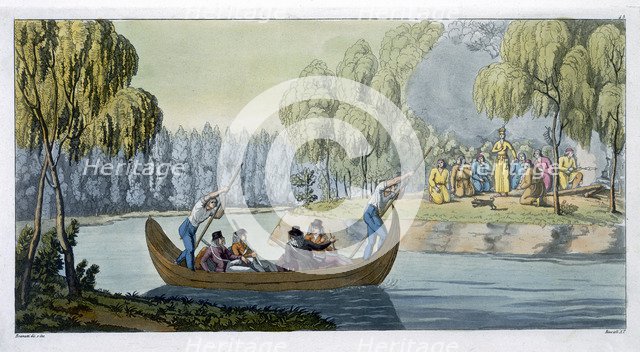 Deception of Captain Wallis by Queen Oberea Artist: G Bramati