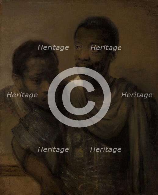 Two African Men, c1661. Creator: Rembrandt Harmensz van Rijn.