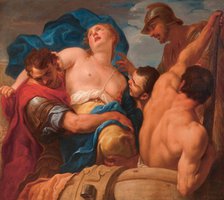 The Rape of Helen, ca. 1695. Creator: Molinari, Antonio (1655-1704).