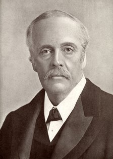 Arthur James Balfour, 1st Earl of Balfour, British statesman and Prime Minister, 1912.Artist: J Russell & Sons