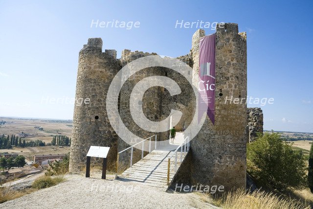 The fortress of Penaranda de Duero, Spain, 2007. Artist: Samuel Magal