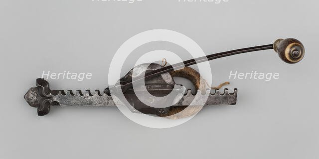 Cranequin (Winder) for a Sporting Crossbow, Germany, 1550/1600. Creator: Unknown.
