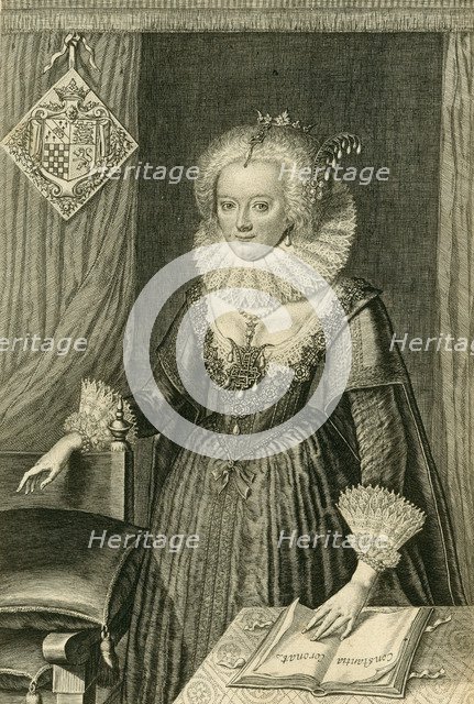 Lady Frances Stewart, Duchess of Richmond and Lennox (1647-1702), ca 1663. Creator: Anonymous.