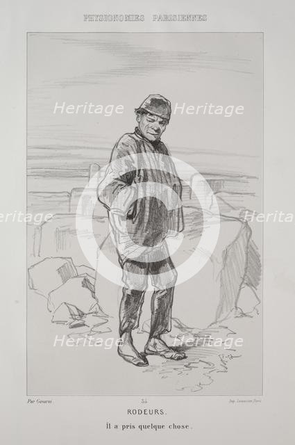Rodeurs. Creator: Paul Gavarni (French, 1804-1866).