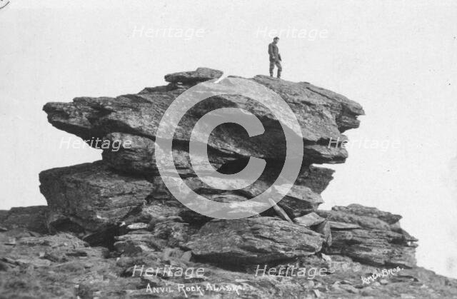 Anvil Rock, between c1900 and c1930. Creator: Lomen Brothers.