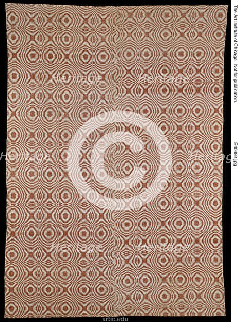 Coverlet, United States, 1820/30. Creator: Unknown.