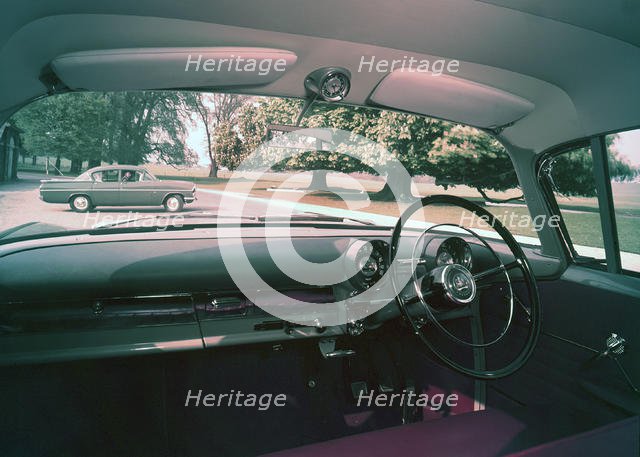 1959 Vauxhall Cresta PA interior. Creator: Unknown.