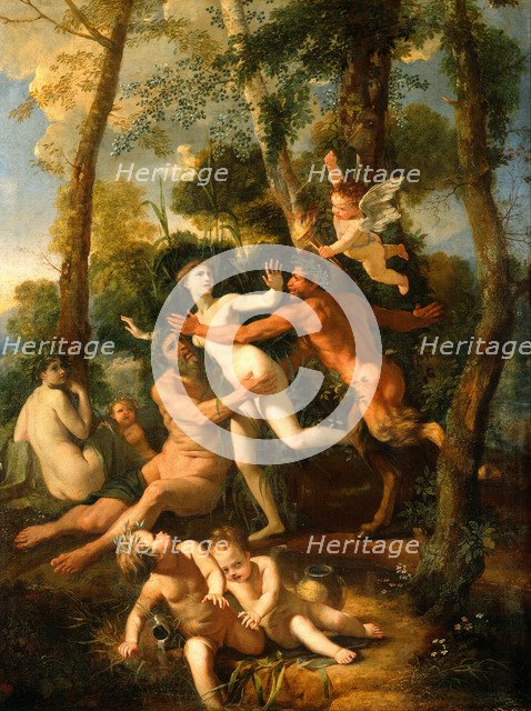 Pan and Syrinx, 1637. Artist: Poussin, Nicolas (1594-1665)