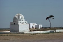 Shrine and house in Kairouan.
