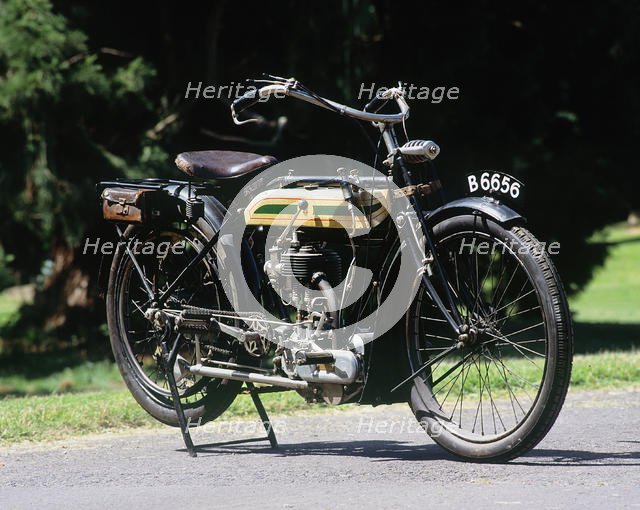 1914 Triumph 4hp. Creator: Unknown.