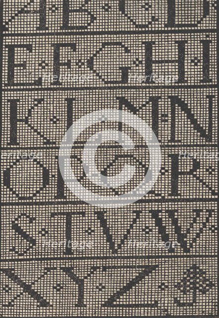 Page from Ein new kunstlich Modelbuch...(Page 7r), 1544., 1544. Creator: Peter Quentel.